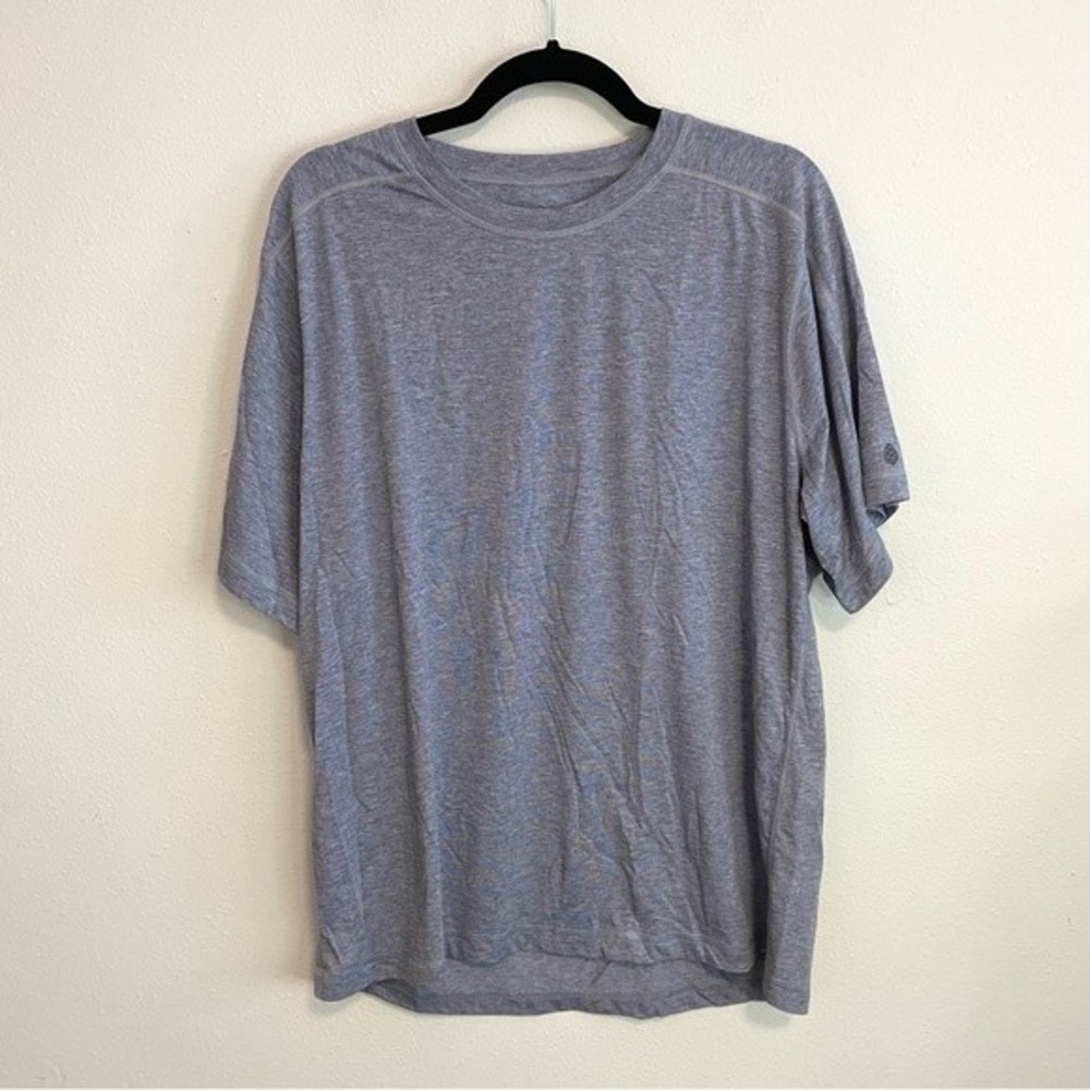Stio Men's Crewneck Performance Tee Shirt Grey Size XL